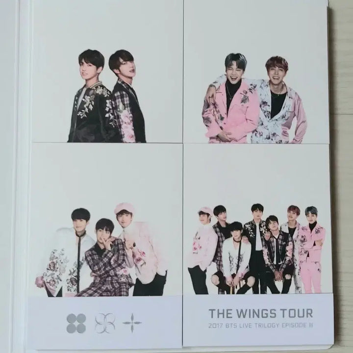 BTS  윙즈콘 메모지