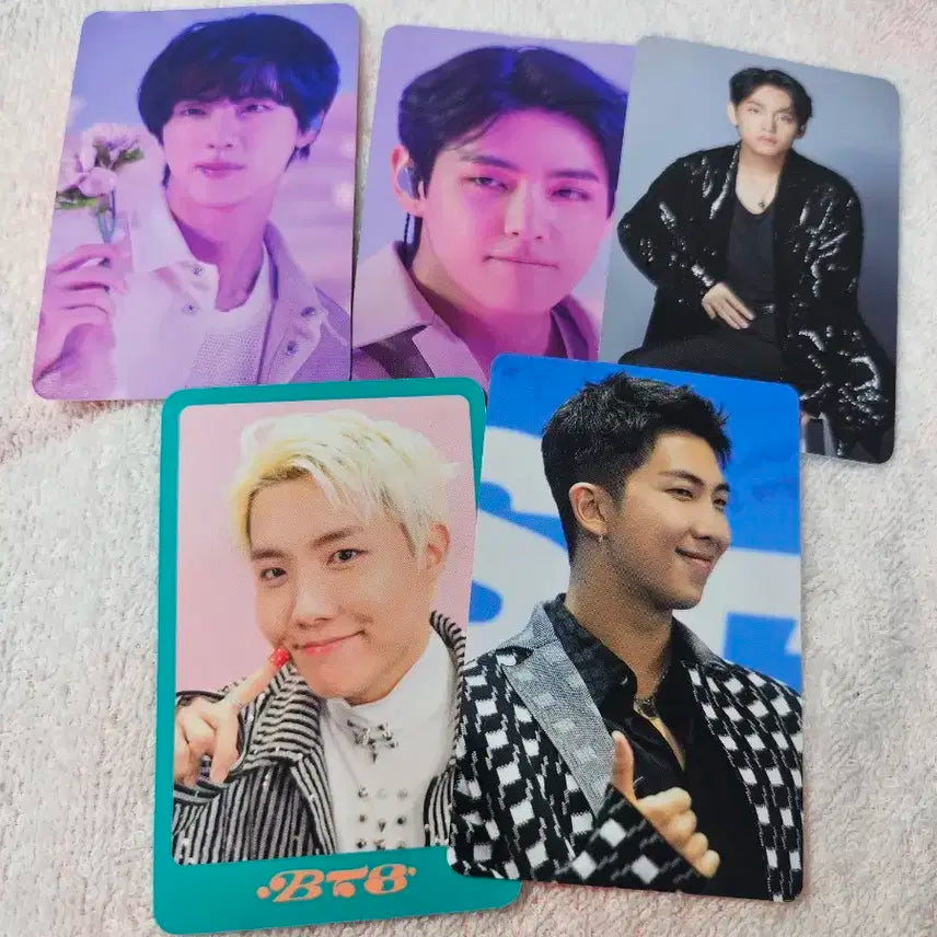 (17장 일괄) bts 방탄 디아이콘 포카 일괄 양도