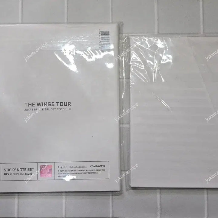 bts 방탄소년단 윙즈투어 머치 스티커 노트 , 스탬프씰 세트