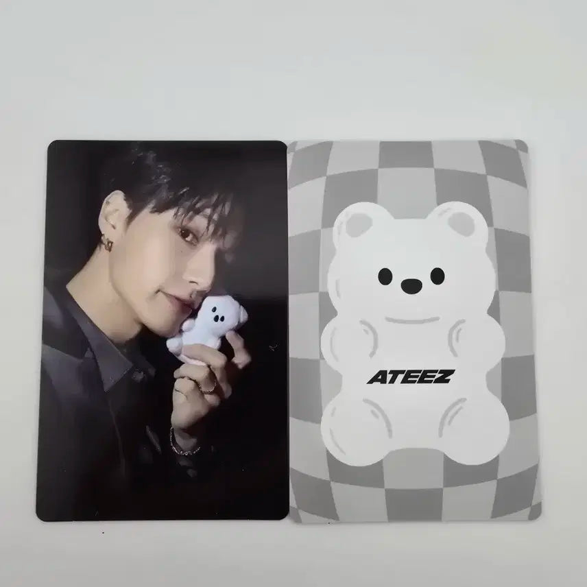 에이티즈 미국 인유판 앨범 팝업 특전 포카