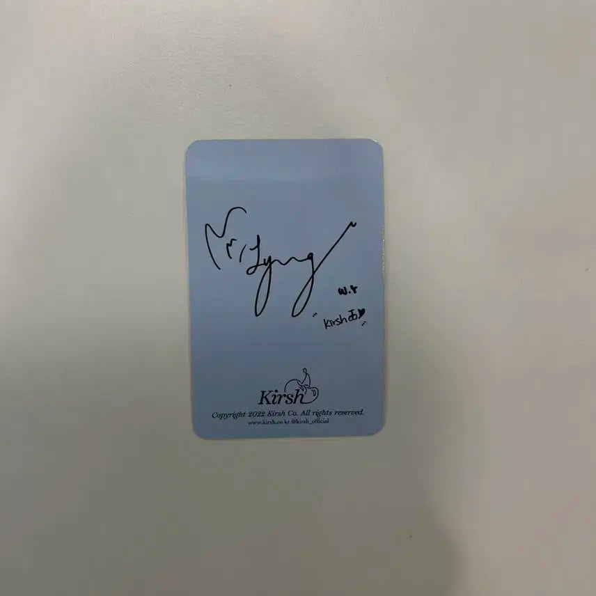 키르시 장원영 포카