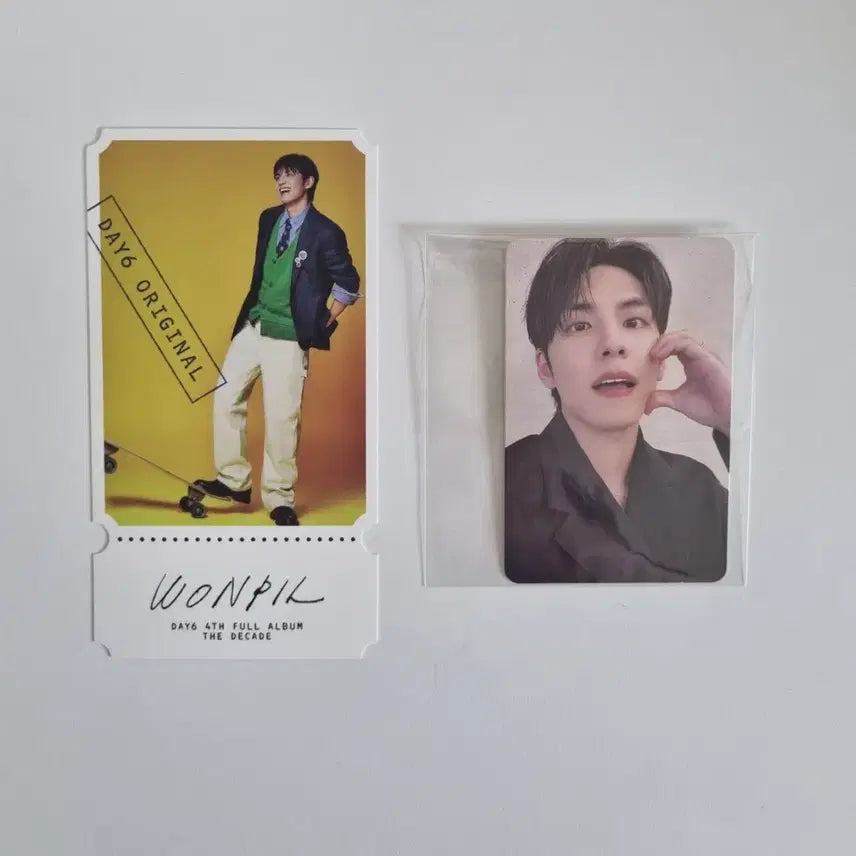 데이식스 더 데케이드 시티버전 원필 포카 판매