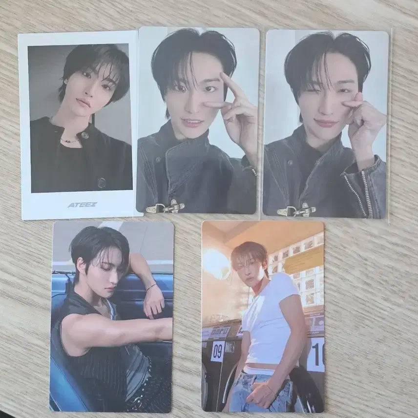 에이티즈 성화 포토카드
