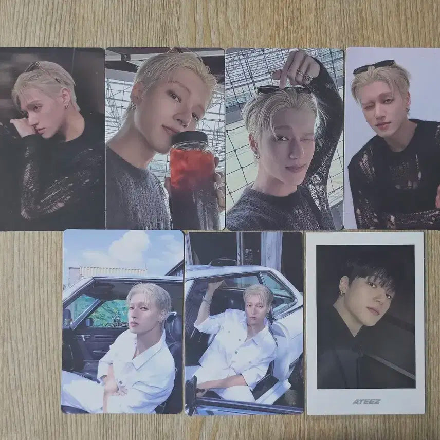 에이티즈 우영 포토카드