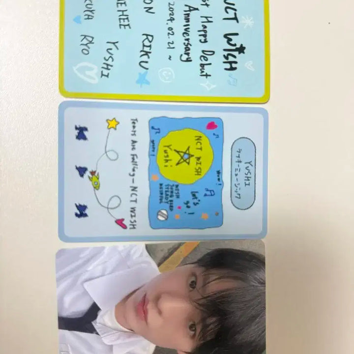 유우시 1주년 md 럭키카드세트 양도