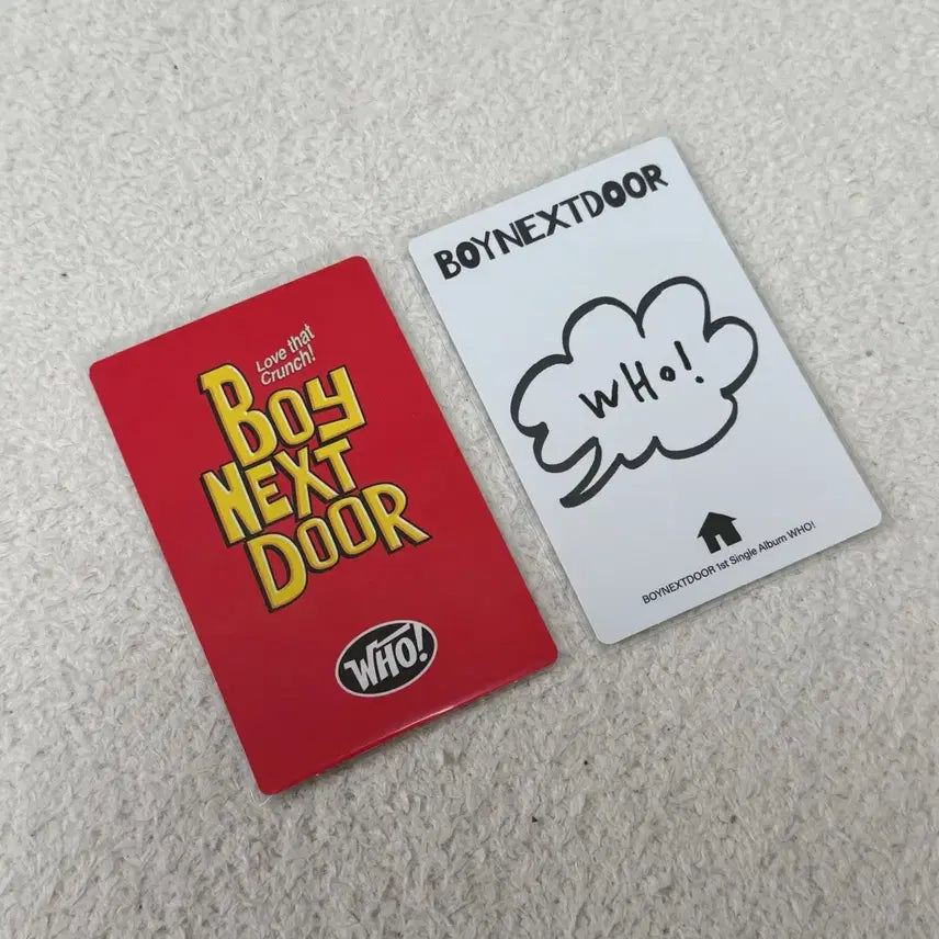 보이넥스트도어 보넥도 태산 포카 크런치 일괄