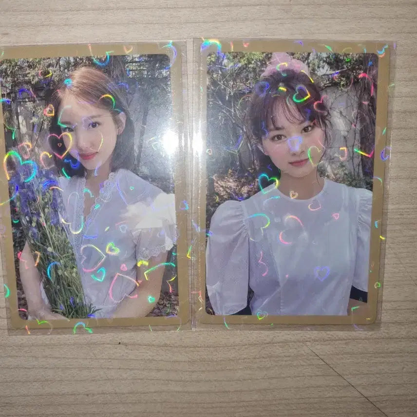 트와이스 나연/쯔위 홀로그램 포토카드 세트