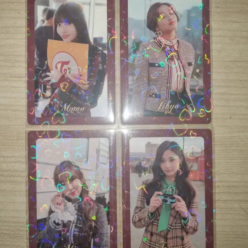 트와이스 The Year of yes 포토카드 4종
