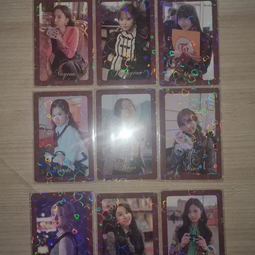 트와이스 The Year of yes 포토카드 4종