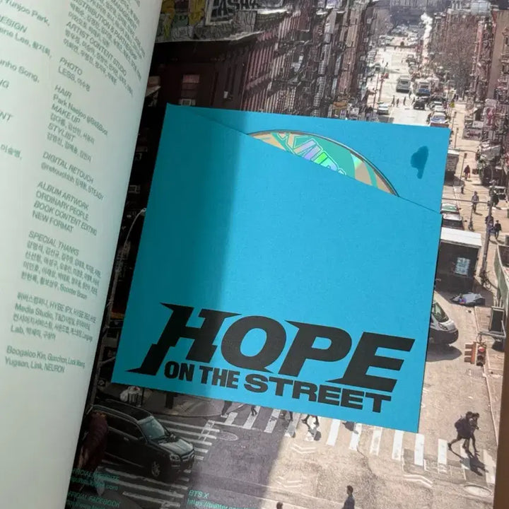 방탄소년단 제이홉 홉온더스트릿 일반반