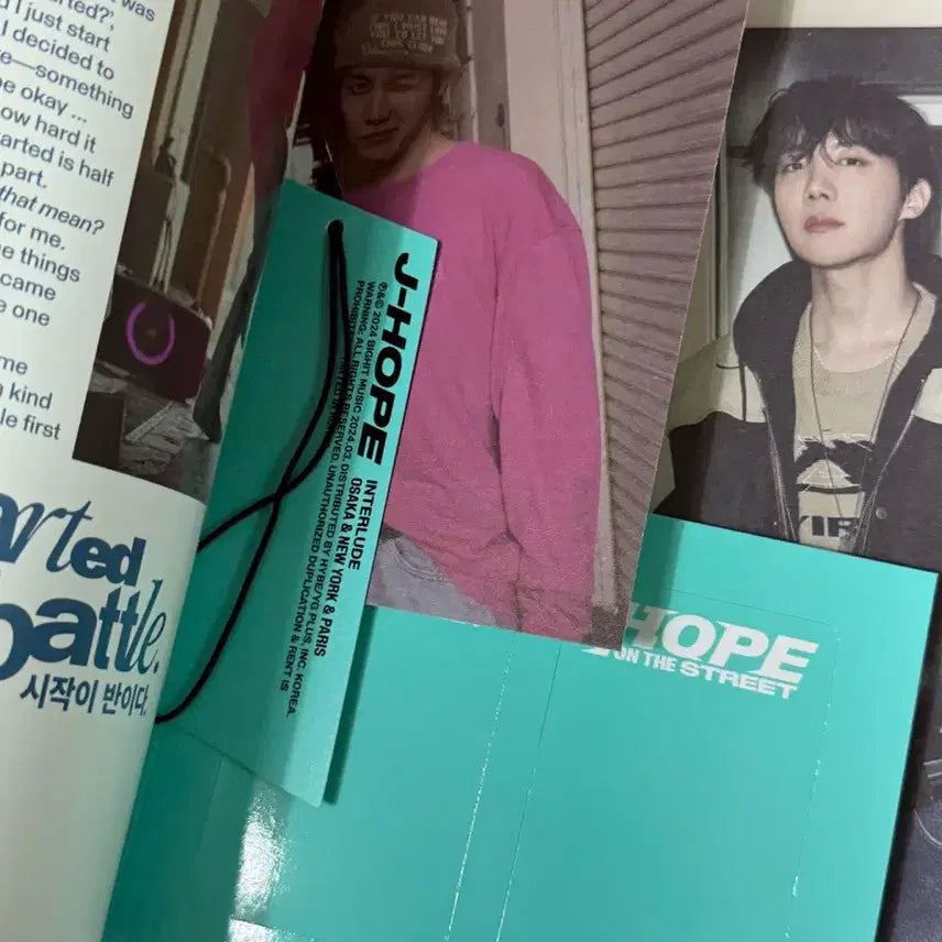 방탄소년단 제이홉 홉온더스트릿 일반반