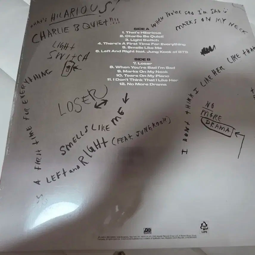 찰리 푸스 Voicenotes/Charlie 앨범 세트