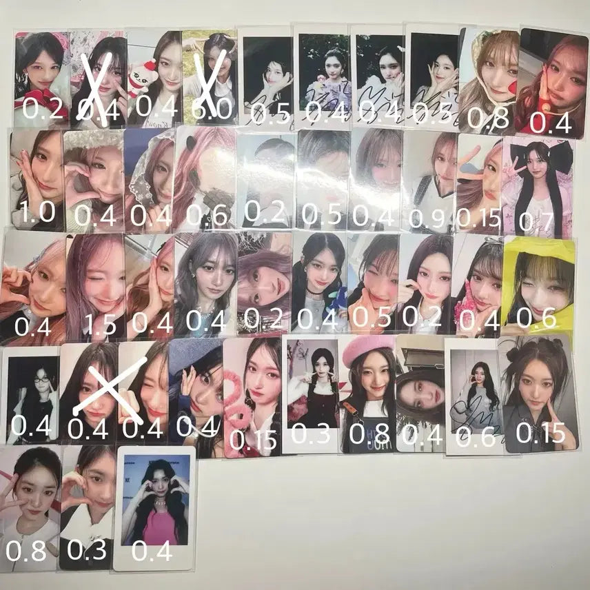 급처) 아이브 이서 포카 양도