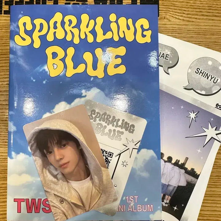 TWS Sparkling Blue 앨범 + 포토카드