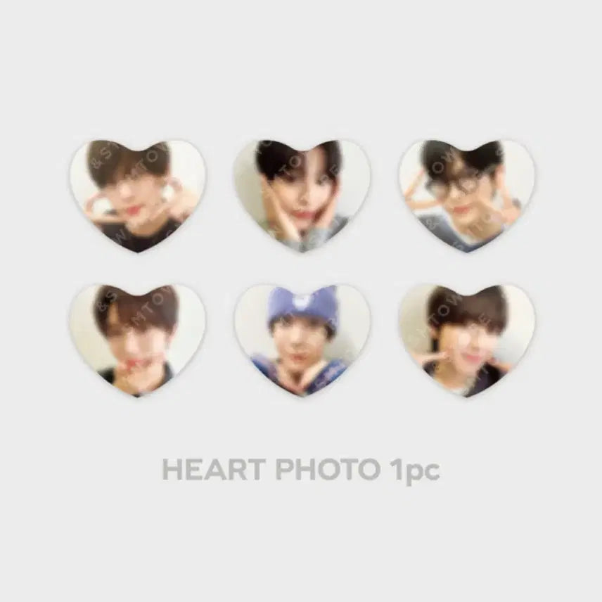 무료배송) 엔시티위시 리쿠 스테디 하트 펜던트 키링 세트