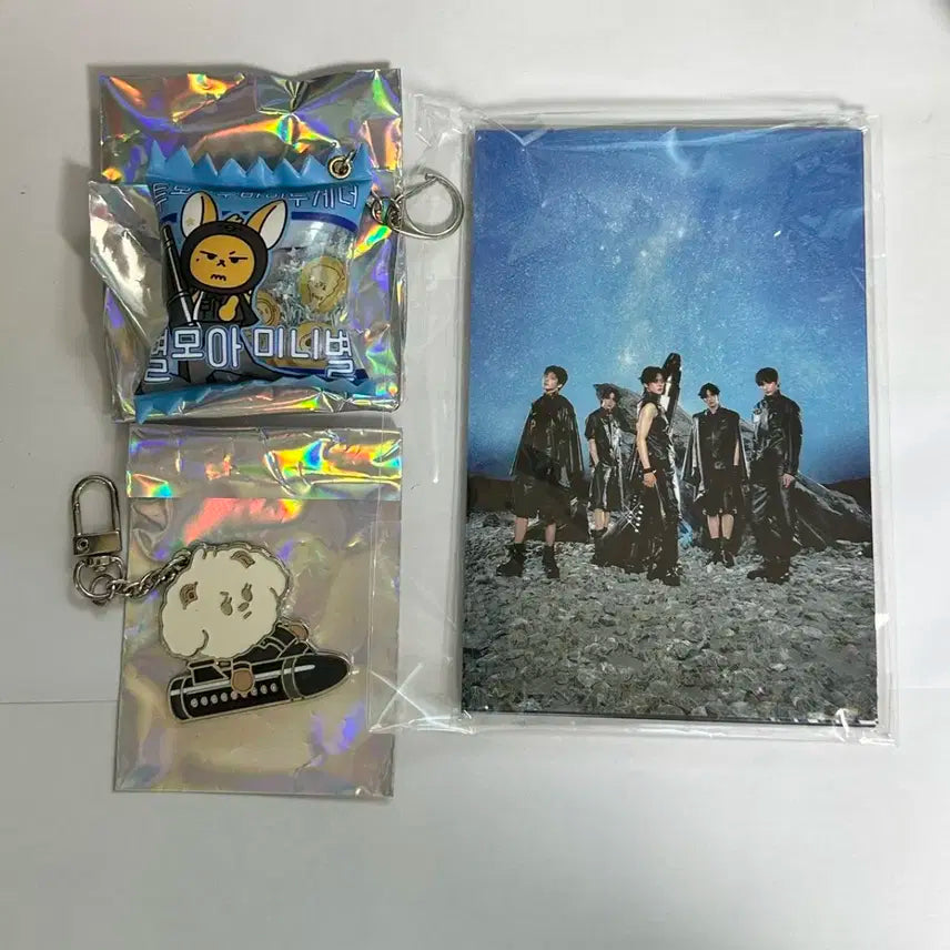TXT 롯데리아+CU뿔바투키링&엽서세트+띠부씰