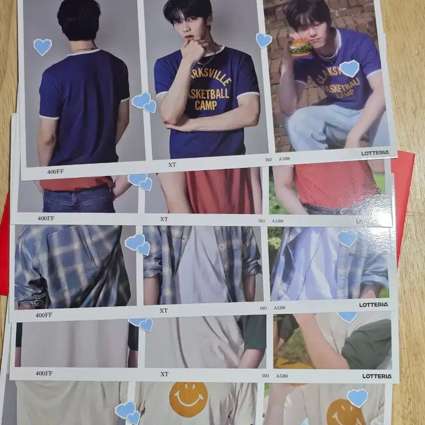 TXT 롯데리아+CU뿔바투키링&엽서세트+띠부씰