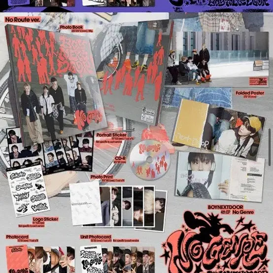 보이넥스트도어 No Genre 앨범
