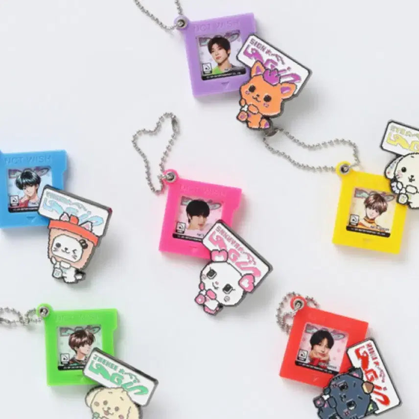 미개봉) 엔시티위시 로그인 게임팩 키링 리쿠