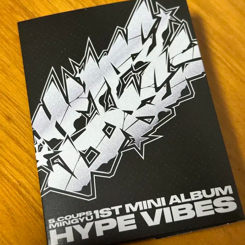 (큐알미사용)세븐틴 에스쿱스 민규 hype vibes 위버스 앨범