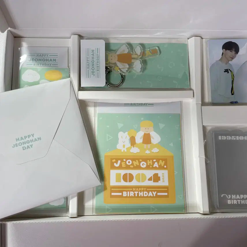 [미개봉] 세븐틴 정한 2022 생일 박스 + 덤(아타카의 구성품)