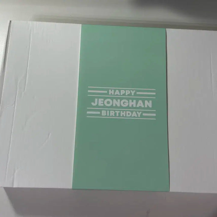 [미개봉] 세븐틴 정한 2022 생일 박스 + 덤(아타카의 구성품)