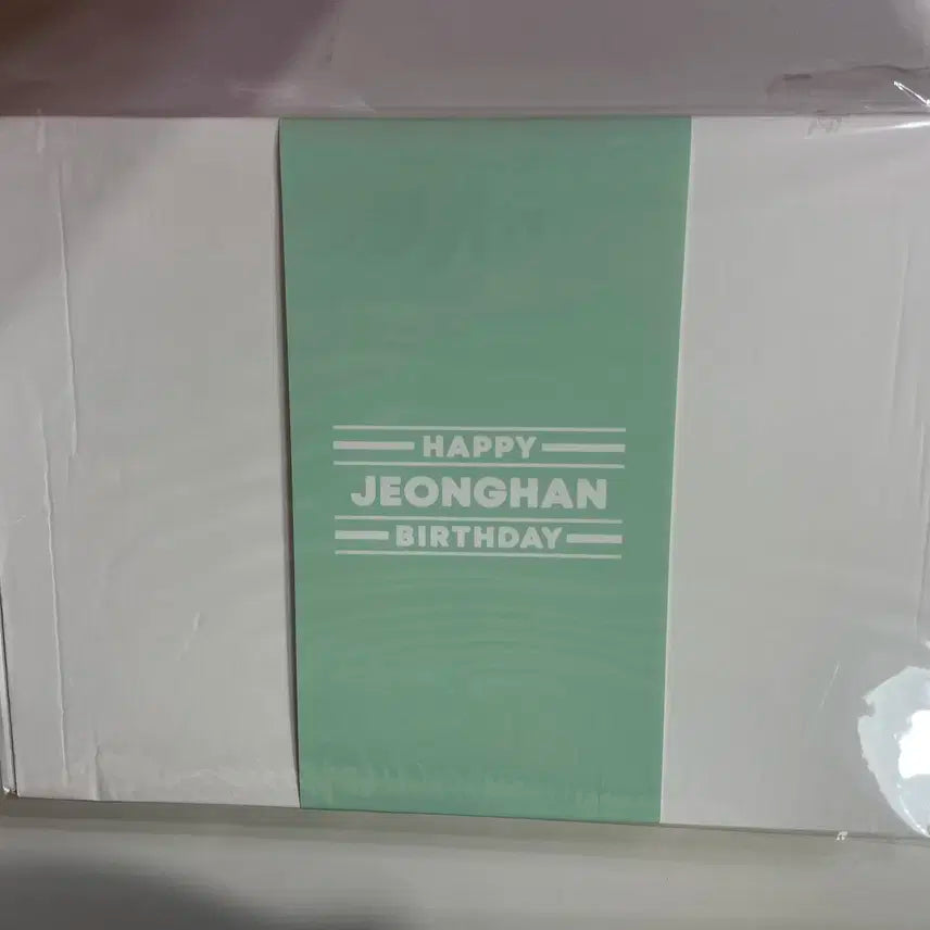 [미개봉] 세븐틴 정한 2022 생일 박스 + 덤(아타카의 구성품)
