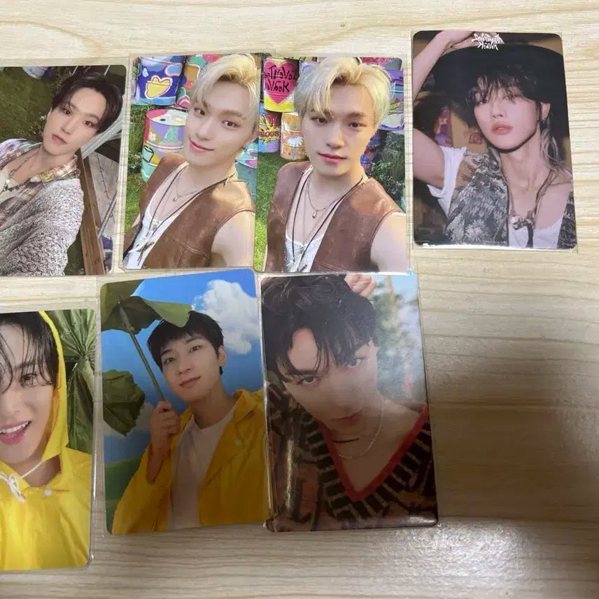 세븐틴 Heaven 포토카드 7장