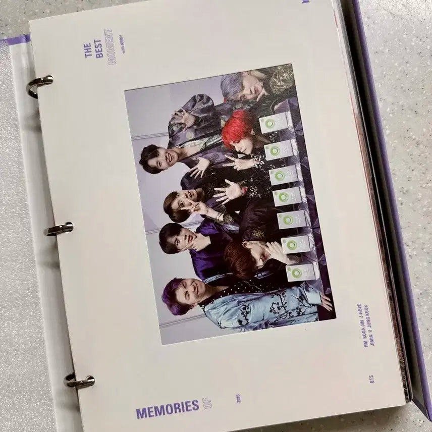 BTS 방탄 메모리즈 2018