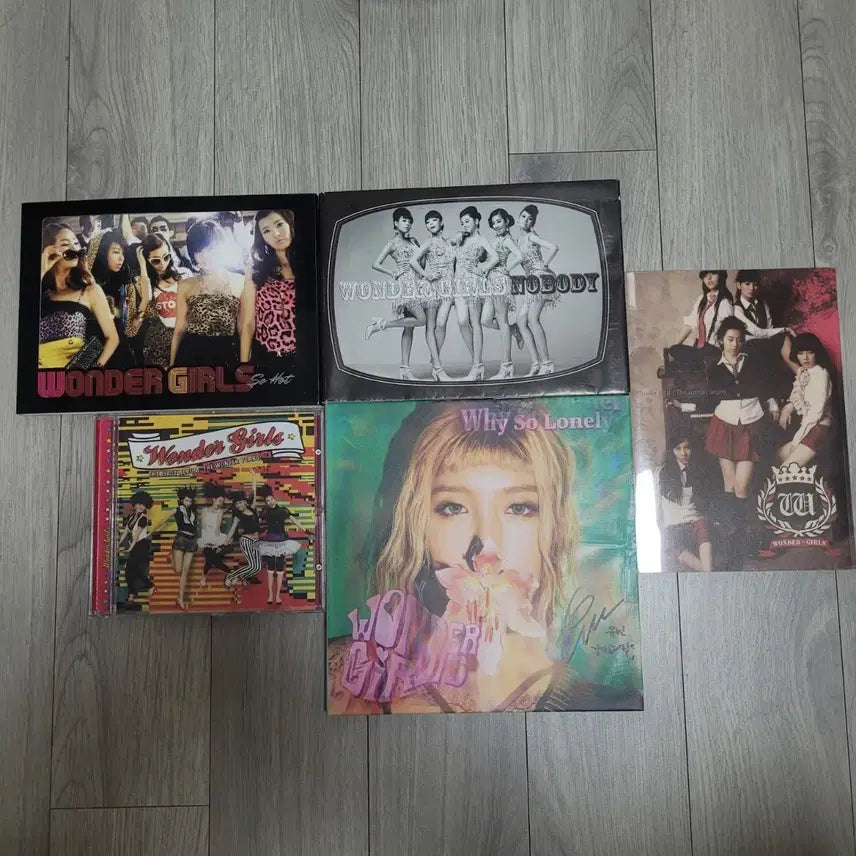 (희귀)원더걸스 앨범 일괄 (So Hot, Nobody 등)