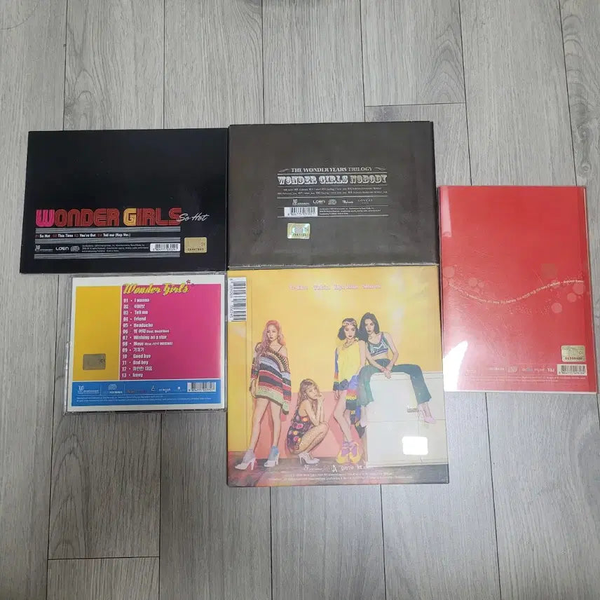 (희귀)원더걸스 앨범 일괄 (So Hot, Nobody 등)