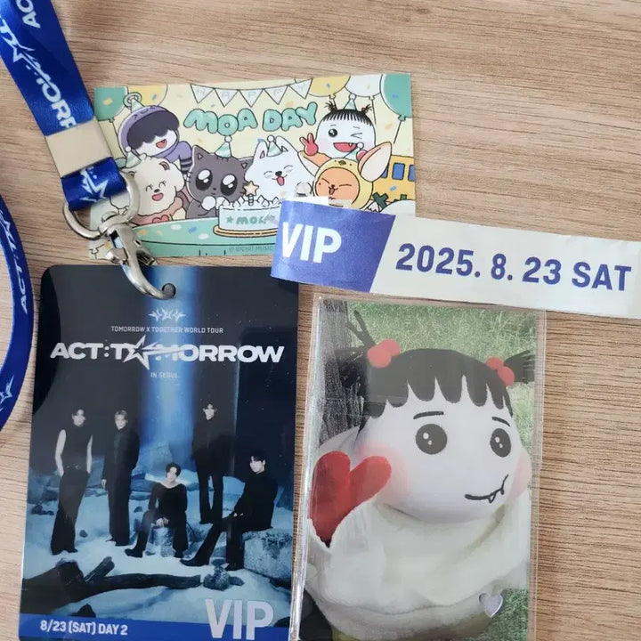 투바투 모아존 포카 및 연준 생일 황춘 인형