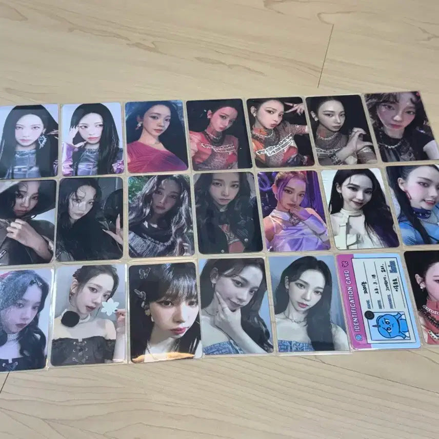 카리나 포토카드 일괄