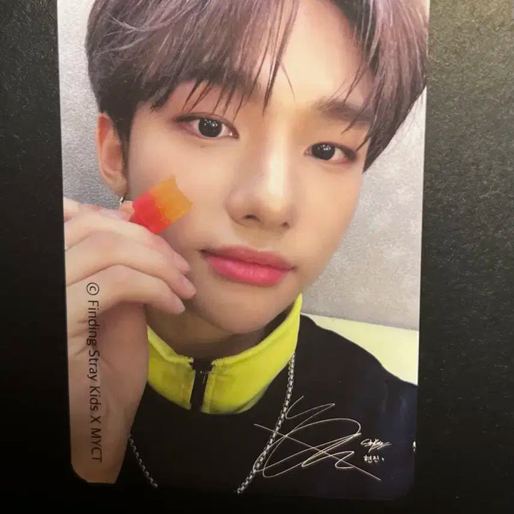 스키즈 현진 myct 포카 스트레이키즈 포토카드