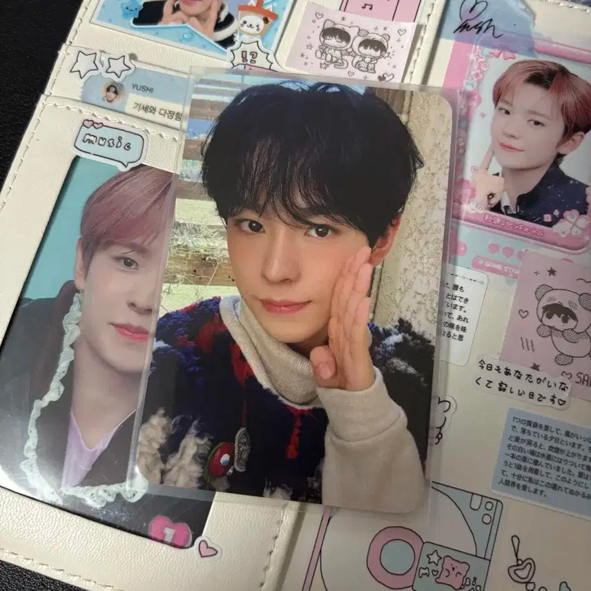 엔시티위시 유우시 포카 위시풀윈터 미라클 위드뮤 럭드