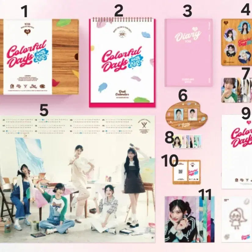 아이브 시즌그리팅 2025 Colorful Days with IVE