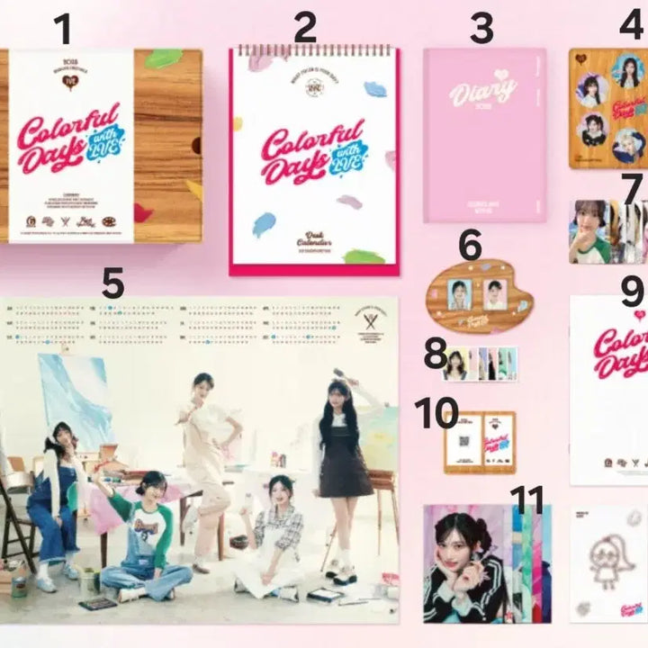 아이브 시즌그리팅 2025 Colorful Days with IVE