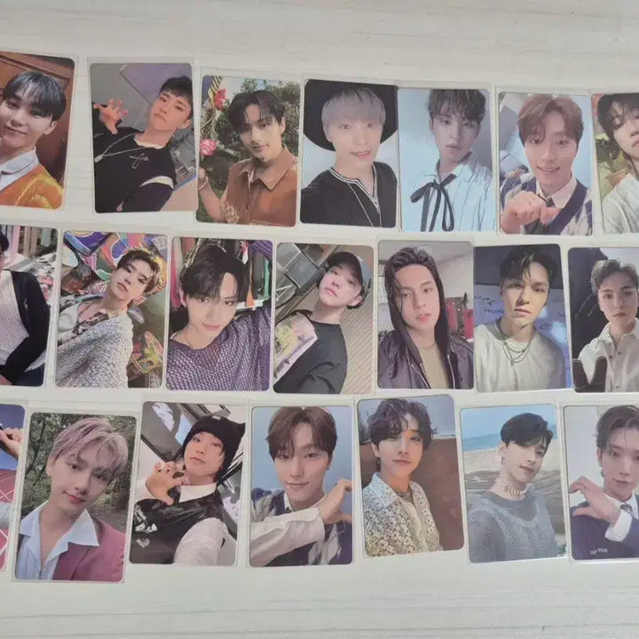 세븐틴 포토카드 엽서 일괄