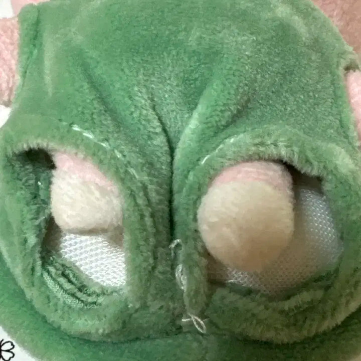 10cm 인형옷 거북이 쿠션 (데니멀즈 필끼 착샷)