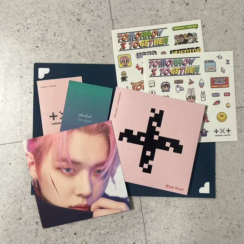 투바투 blue hour 앨범 양도