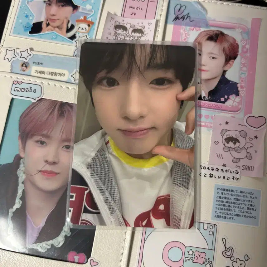 엔시티위시 사쿠야 포카 poppop 슴스 언박싱