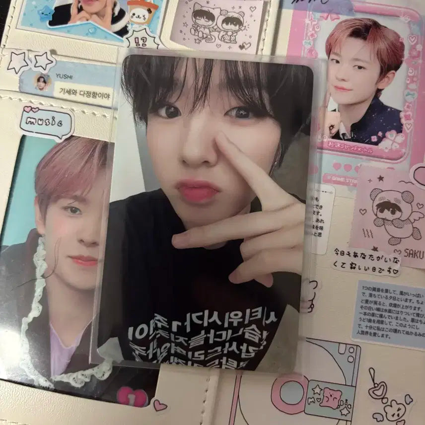 엔시티위시 사쿠야 포카 poppop kms