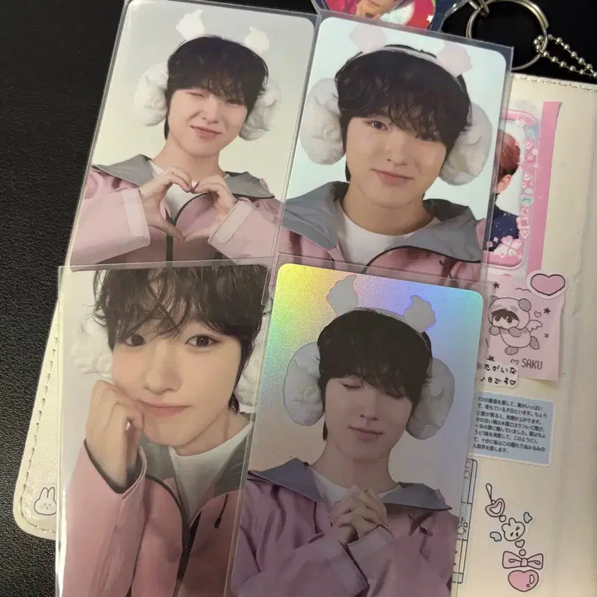 엔시티위시 사쿠야 포카 엔시티존 스노우보더 10만원 1만엔 포카