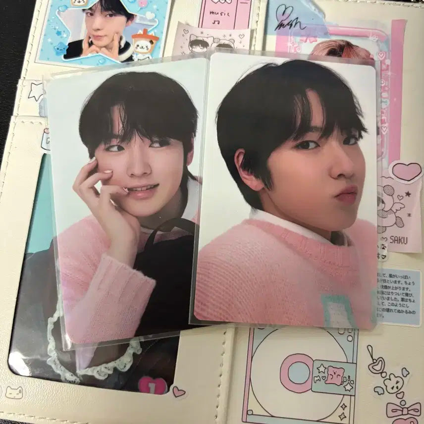 엔시티위시 사쿠야 포카 sm타운 영풍문고 핫트랙스 특전