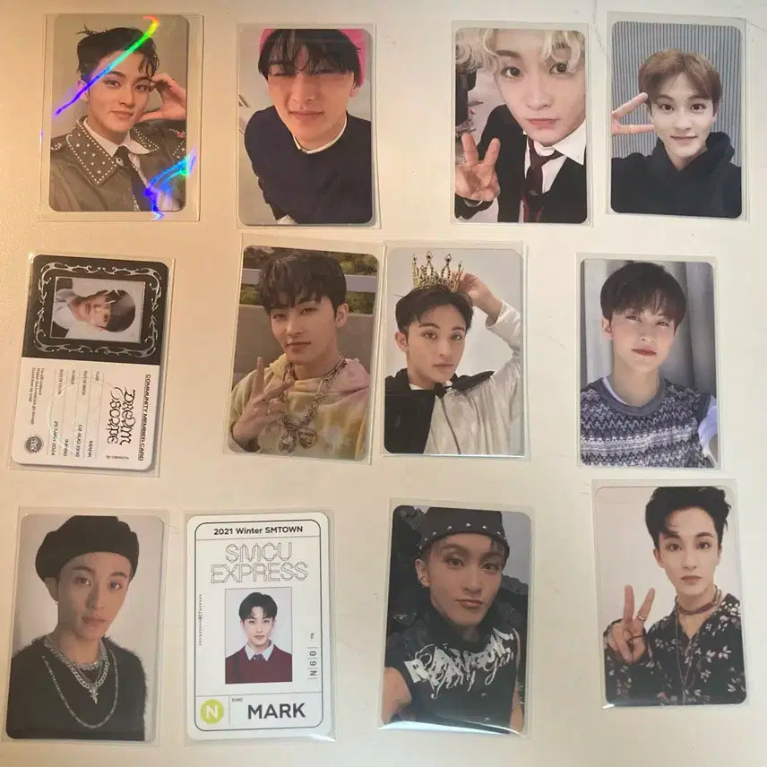 엔시티 마크 포카 일괄