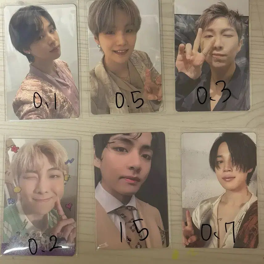 방탄소년단 포카