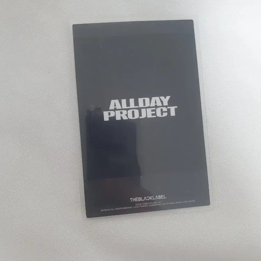 올데이프로젝트 올데프 영서 포카