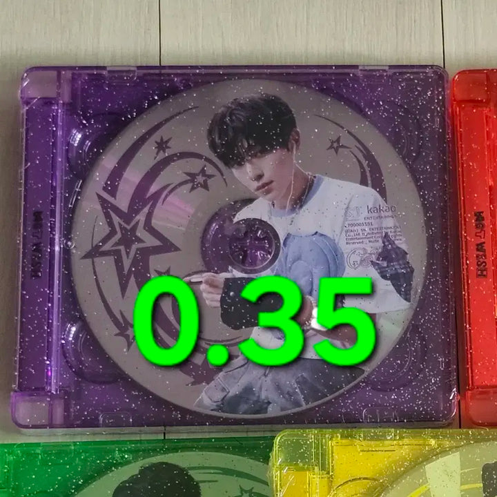 미개봉 컬러 쥬얼앨범 시온 sion 엔시티위시 nct wish