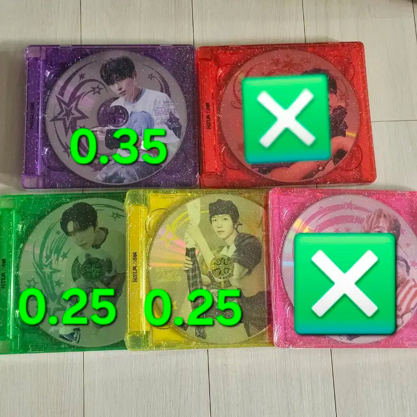 미개봉 컬러 쥬얼앨범 시온 sion 엔시티위시 nct wish