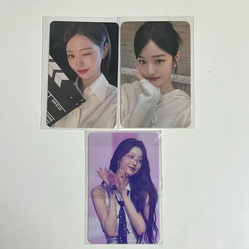 아이브 팝업 특전 원영 포카 세트 미공포 시네마 영화